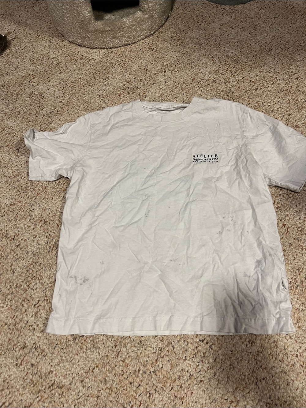 Jack and Jones White Short Sleeve Crew T-Shirt with Small Chest Logo